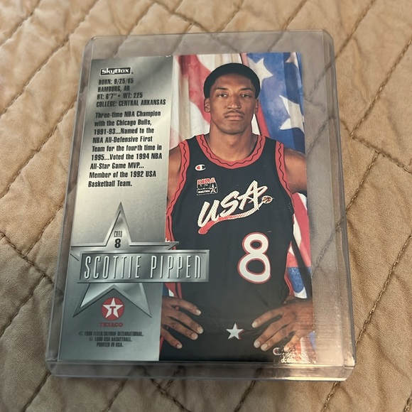 Scottie Pippen USA card - Picture 2 of 2